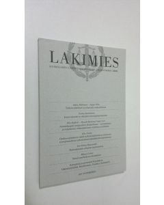 käytetty kirja Lakimies 1/2011
