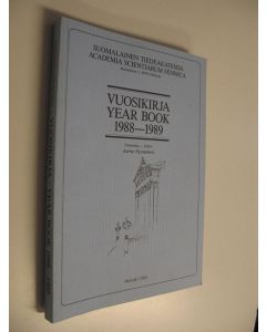 Tekijän Aarne Nyyssönen  käytetty kirja Vuosikirja 1988-1989 : Suomalainen tiedeakatemia (ERINOMAINEN)