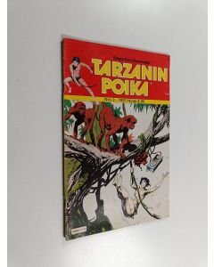 Kirjailijan Edgar Rice Burroughs käytetty teos Tarzanin poika 3/1981