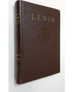 Kirjailijan V. I. Lenin käytetty kirja Teokset 15 : Maaliskuu 1908 - elokuu 1909