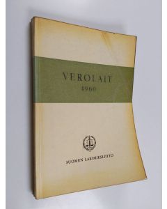 käytetty kirja Verolait 1960
