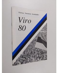 käytetty teos Viro 80 : tietoa Suomen kouluille!