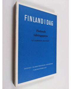 Kirjailijan Torsten Steinby käytetty kirja Finlands tidningspress