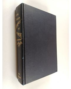 Kirjailijan Mark Twain käytetty kirja Mark twain's library of humor