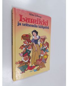 Kirjailijan Walt Disney käytetty kirja Lumikki ja seitsemän kääpiötä