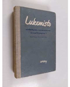 käytetty kirja Lukemisto uudempaa suomalaista kirjallisuutta