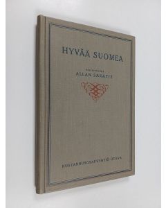 Kirjailijan Allan Saratie käytetty kirja Hyvää suomea