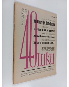 käytetty teos 40-luku 3/1946