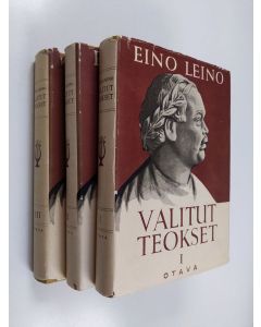 Kirjailijan Eino Leino käytetty kirja Valitut teokset 1-3