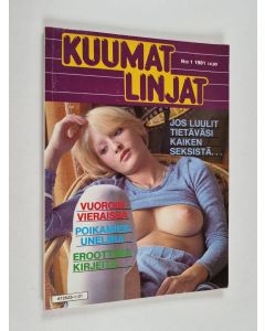 käytetty kirja kuumat linjat 1/1981
