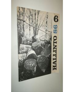 käytetty kirja Hallinto 6/1986: valtiovarainministeriön järjestelyosaston julkaisu