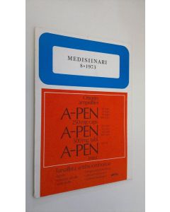 käytetty kirja Medisiinari n:o 8/1973