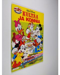 Kirjailijan Walt Disney käytetty kirja Aku Ankan karuselli : Kultaa ja konnia