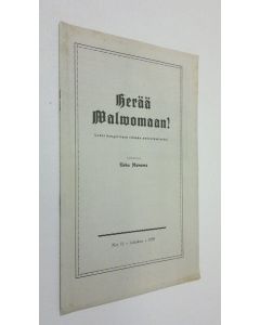 käytetty teos Herää valvomaan! N:o 10 1939