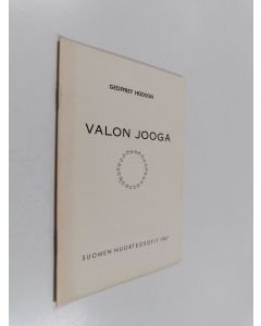 Kirjailijan Geoffrey Hodson käytetty teos Valon jooga