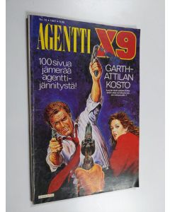 käytetty kirja Agentti X9 10/1987