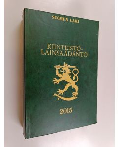 käytetty kirja Kiinteistölainsäädäntö 2015