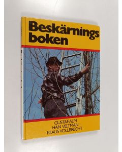 Kirjailijan Gustaf Alm käytetty kirja Beskärningsboken