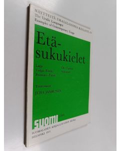 käytetty kirja Näytteitä uralilaisista kielistä 4 =  The Uralic languages, examples of contemporary usage 4 : Etäsukukielet : Lapp, Volga-Finnic, Permian-Finnic, Ob-Ugrian, Samoyed