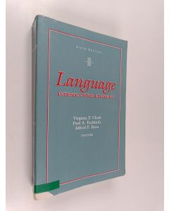 Kirjailijan Virginia P. Clark käytetty kirja Language : Introductory Readings