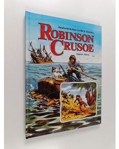 Kirjailijan Daniel Defoe käytetty kirja Robinson Crusoe