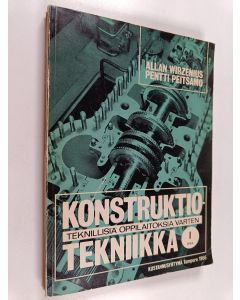 Kirjailijan Allan Wirzenius käytetty kirja Konstruktiotekniikka teknillisiä oppilaitoksia varten, 1 osa