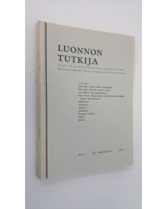 käytetty teos Luonnon tutkija vuosikerta 1961
