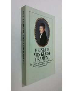Kirjailijan Heinrich v. Kleist käytetty kirja Dramen 1 (ERINOMAINEN)