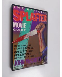 Kirjailijan John McCarty käytetty kirja The official splatter movie guide
