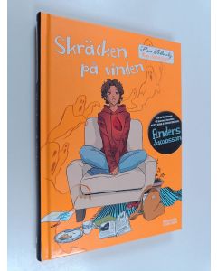Kirjailijan Anders Jacobsson käytetty kirja Skräcken på vinden