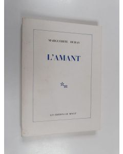 Kirjailijan Marguerite Duras käytetty kirja L'Amant