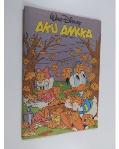 Kirjailijan Walt Disney käytetty teos Aku Ankka 43/1987