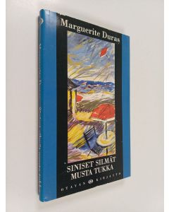 Kirjailijan Marguerite Duras käytetty kirja Siniset silmät, musta tukka