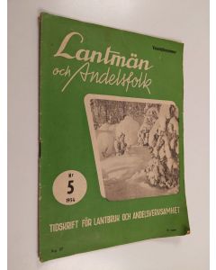 käytetty teos Lantmän och andelsfolk 5/1954