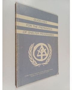 käytetty kirja Guidelines for the preparation of shelter programmes