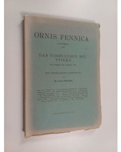 Kirjailijan Ivar Hortling käytetty kirja Das Vogelleben bei Yttero im Sommer und Herbst 1926 - eine ornithologische Untersuchung