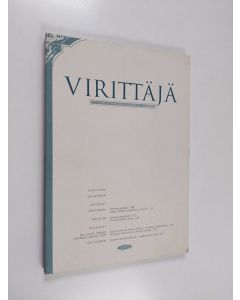 käytetty kirja Virittäjä 4/1997