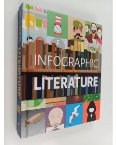 Kirjailijan Cassell Illustrated käytetty kirja Infographic Guide to Literature