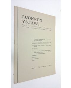 käytetty teos Luonnon ystävä n:o 2/1946 (ERINOMAINEN)