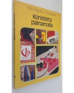 Kirjailijan Rosemary Simmons käytetty kirja Koristeita painamalla