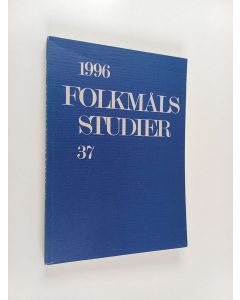 käytetty kirja Folkmålsstudier 37/1996