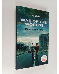 Kirjailijan H. G. Wells käytetty kirja War of the wolrds : Maailmojen sota