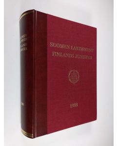 Tekijän Jaana Tolonen  käytetty kirja Suomen lakimiehet 1988 = Finlands jurister 1988