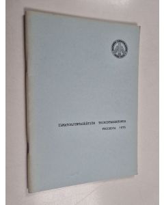 käytetty teos Ilmatorjuntasäätiön toimintakertomus vuodelta 1975