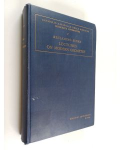 Kirjailijan Beniamino Segre käytetty kirja Lectures on modern geometry