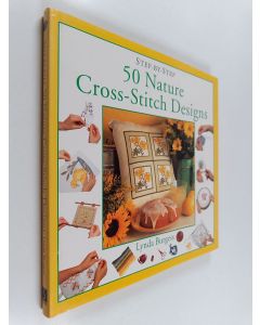 Kirjailijan Lynda Burgess käytetty kirja 50 nature cross-stitch designs