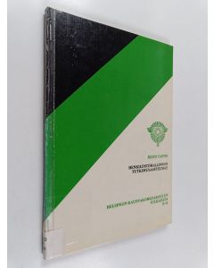 Kirjailijan Risto Tainio käytetty kirja Henkilöstöhallinnon tutkimusasetelmat