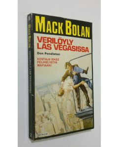 Kirjailijan Mack Bolan käytetty kirja Verilöyly las vegasissa