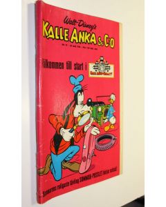 Kirjailijan Walt Disney käytetty teos Kalle Anka & Co n:o 21/66