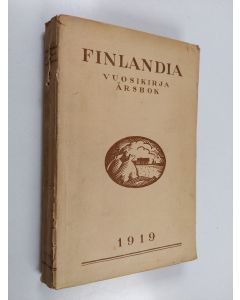 käytetty kirja Finlandia vuosikirja 1919 = årsbok